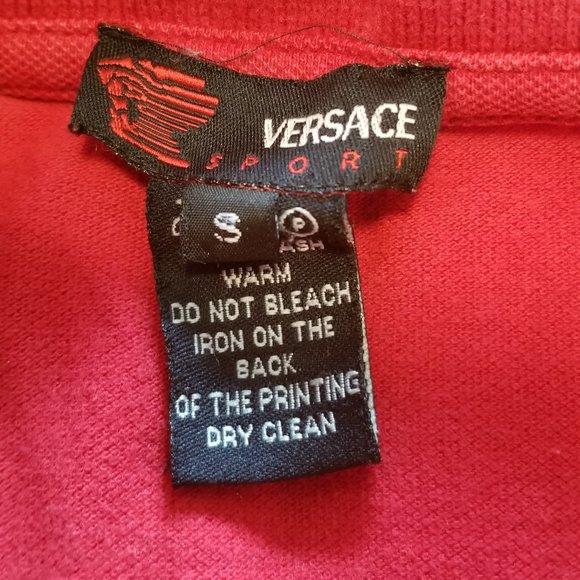 Versace Sport Women's Red Polo Shirt - Picture 9 of 12